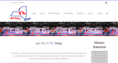 Desktop Screenshot of newyorkkarateleague.org