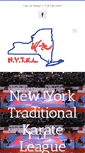 Mobile Screenshot of newyorkkarateleague.org